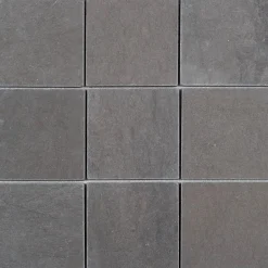 Mosaique de Marbre Gris Fonce Adouci 9,8X9,8 Cm - vendu par plaque de 30 X 30 cm --Carrelage Signature Outlet