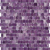 Mosaique de Verre Irregulier Bords Casses Violet - vendu par plaque de 31X31.5 cm --Carrelage Signature Online