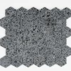 MOSAIQUE HEXAGONE TERRAZZO BLACK 1 PLAQUE 30,5 x 30,5 CM CASA LINEA-Casa Linéa Hot