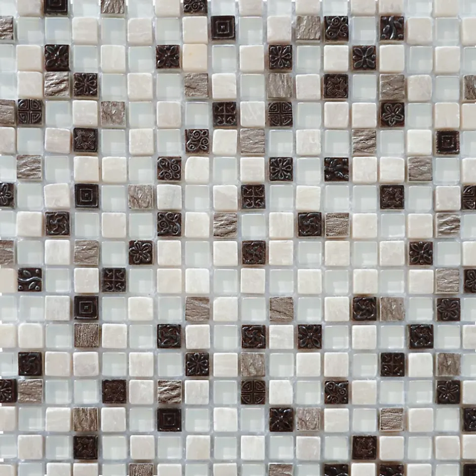 MOSAIQUE LES ANTIQUES ONYX 1 PLAQUE 30 x 30 CM CASA LINEA-Casa Linéa