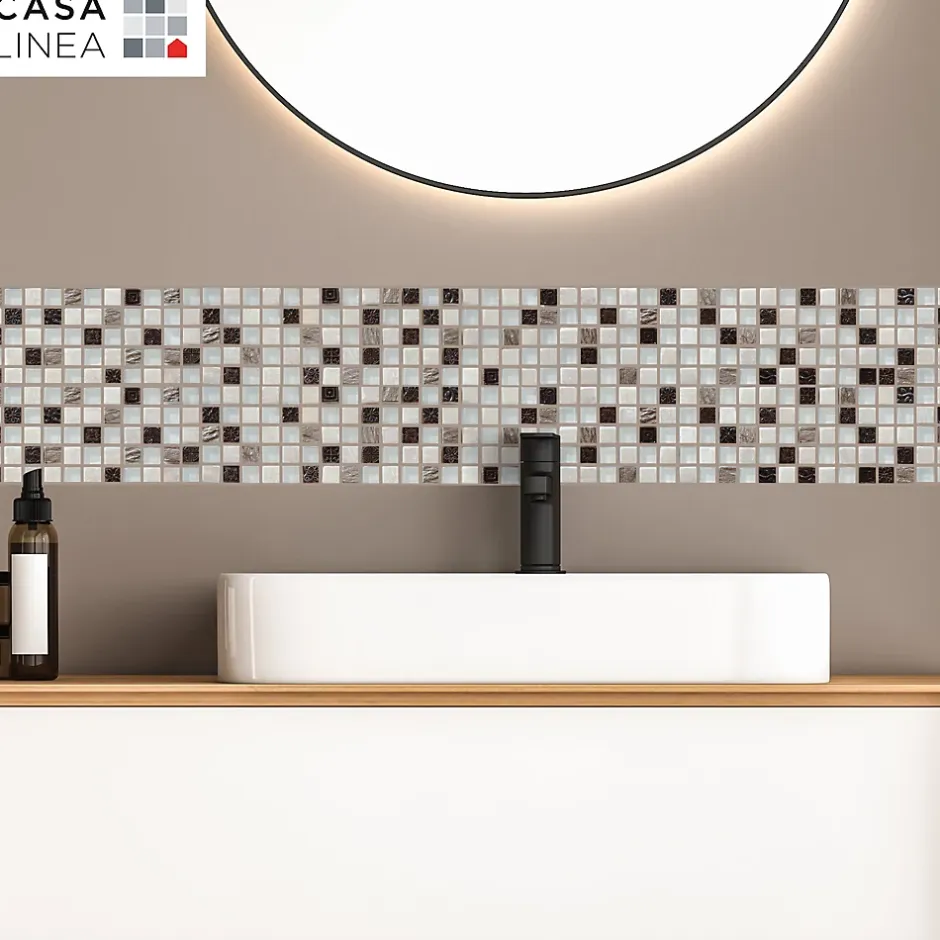 MOSAIQUE LES ANTIQUES ONYX 1 PLAQUE 30 x 30 CM CASA LINEA-Casa Linéa