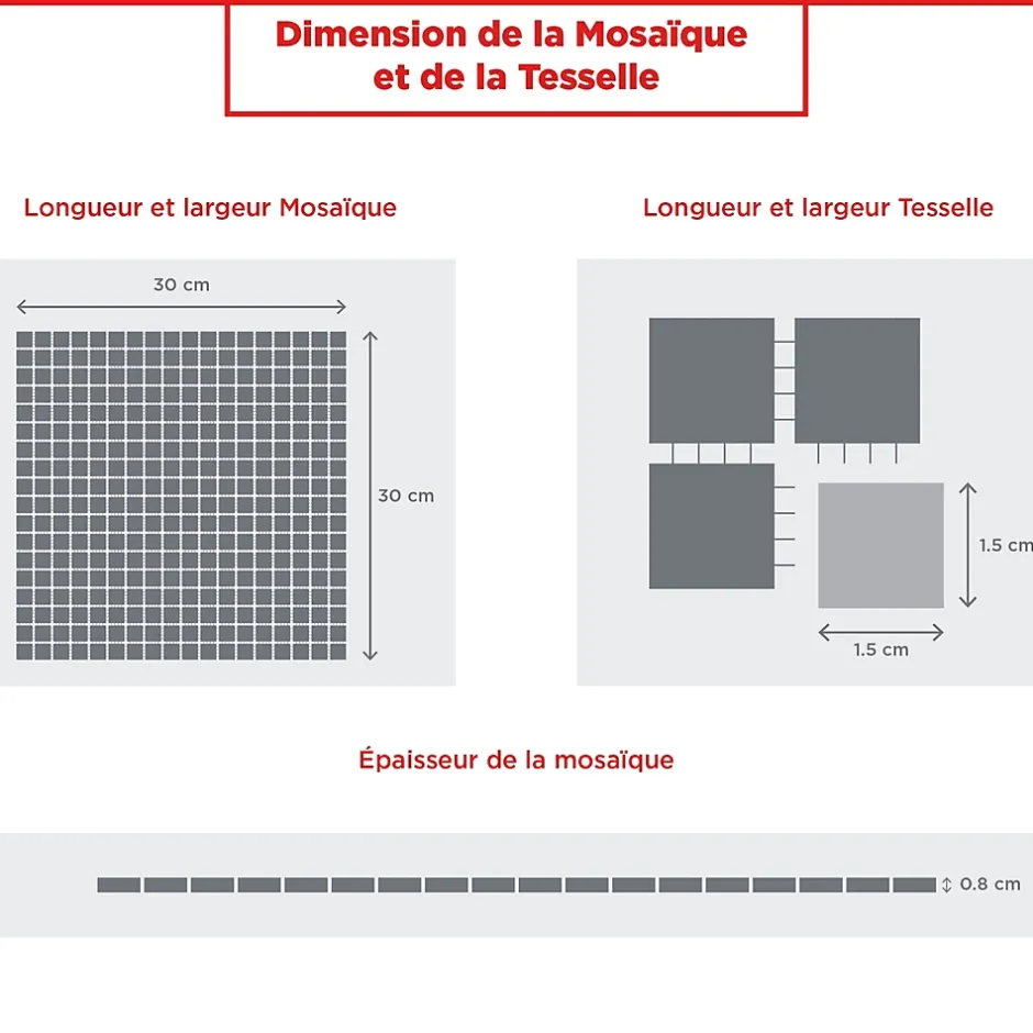 MOSAIQUE LES ANTIQUES ONYX 1 PLAQUE 30 x 30 CM CASA LINEA-Casa Linéa