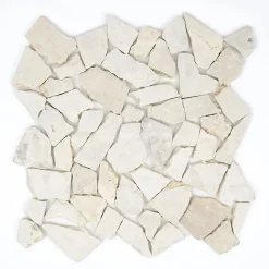 MOSAIQUE PALLADIEN CREME 1 PLAQUE 30 x 30 CM CASA LINEA-Casa Linéa New