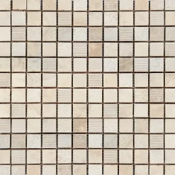 MOSAIQUE SURFACE IVOIRE 1 PLAQUE 30,5 x 30,5 CM CASA LINEA-Casa Linéa Sale