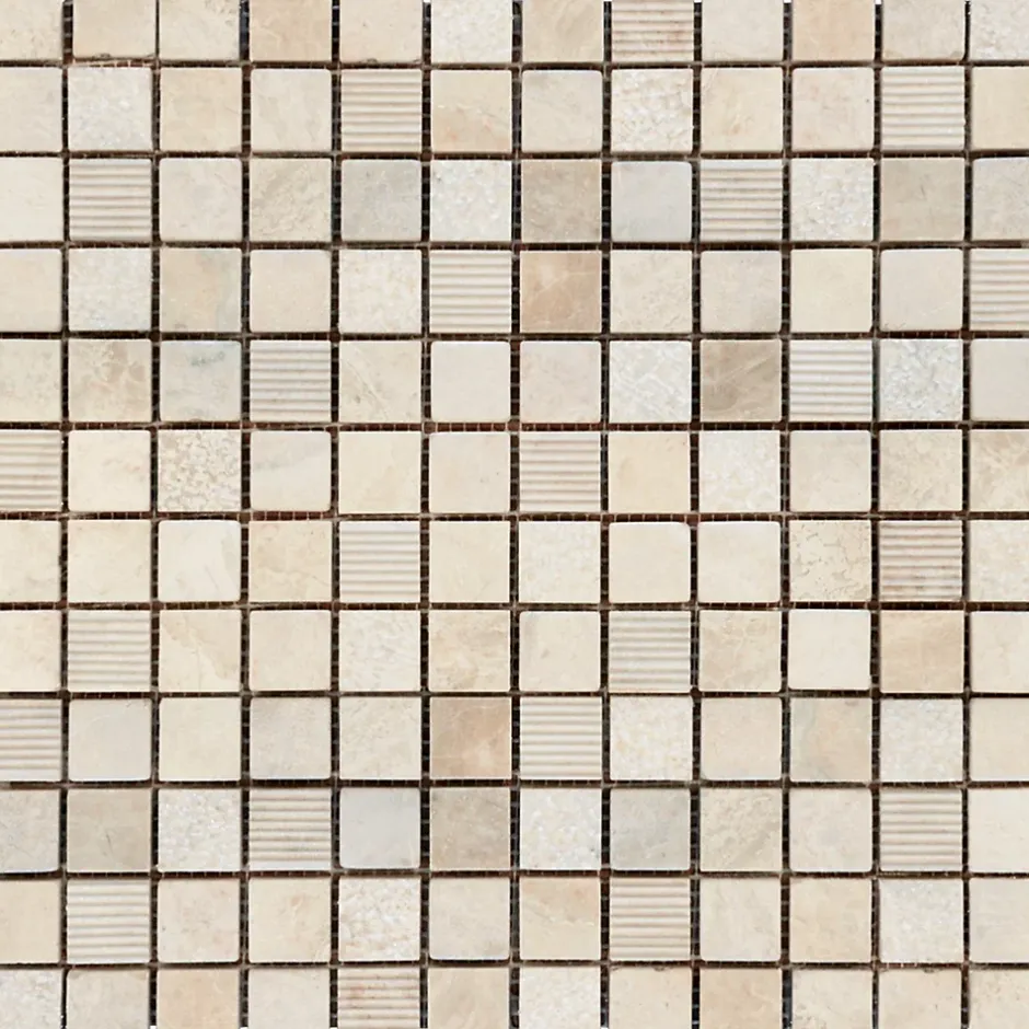 MOSAIQUE SURFACE IVOIRE 1 PLAQUE 30,5 x 30,5 CM CASA LINEA-Casa Linéa Sale