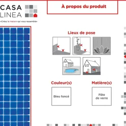 MOSAÏQUE MACAU 1 PLAQUE 32,7 x 32,7 CM CASA LINEA-Casa Linéa Hot