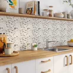 Mosaïque 30 x 30 cm Terrazzo moucheté Mat Inter