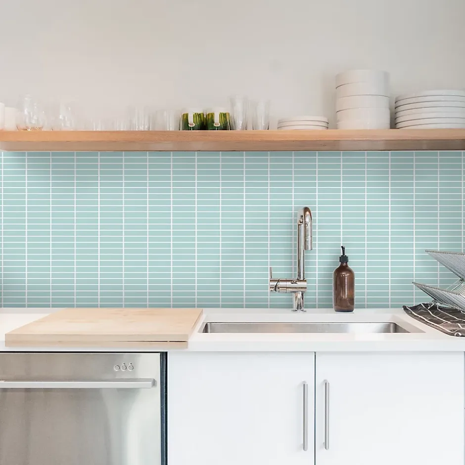 Mat Inter Mosaïque 29,6 x 29,6 cm Zen pastel