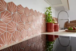 Mosaïque 26,3 x 30,2cm Terracotta-Mat Inter Best