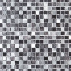 Mosaïque Alu - Gris - 1.5 x 1.5 cm-Decoon Sale