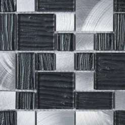 Mosaïque Alu / Verre - Puzzle --Decoon Discount