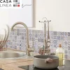 Mosaïque Andalousie 31 x 31 cm multicouleur-Casa Linéa Clearance