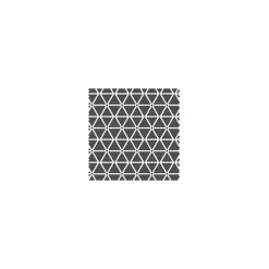 Mosaïque Art factory hexagone 2,6x2,2cm motif Sonata noir et blanc sur trame nylon 33,3x33,3cm Satiné boite de 1 m2-Gioia Materia Discount