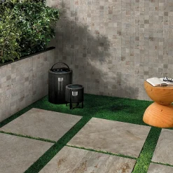 Mosaïque beige mat 30 x 30 cm Denali