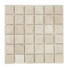 GoodHome Mosaïque beige 30,5x30,5cm Travertino pierre naturelle