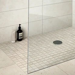 GoodHome Mosaïque beige 30,5x30,5cm Travertino pierre naturelle