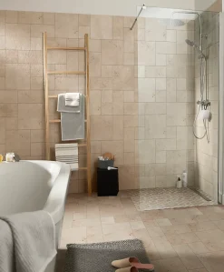 GoodHome Mosaïque beige 30,5x30,5cm Travertino