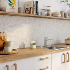 Mosaïque beige 28,5x31cm Travertino-GoodHome Outlet