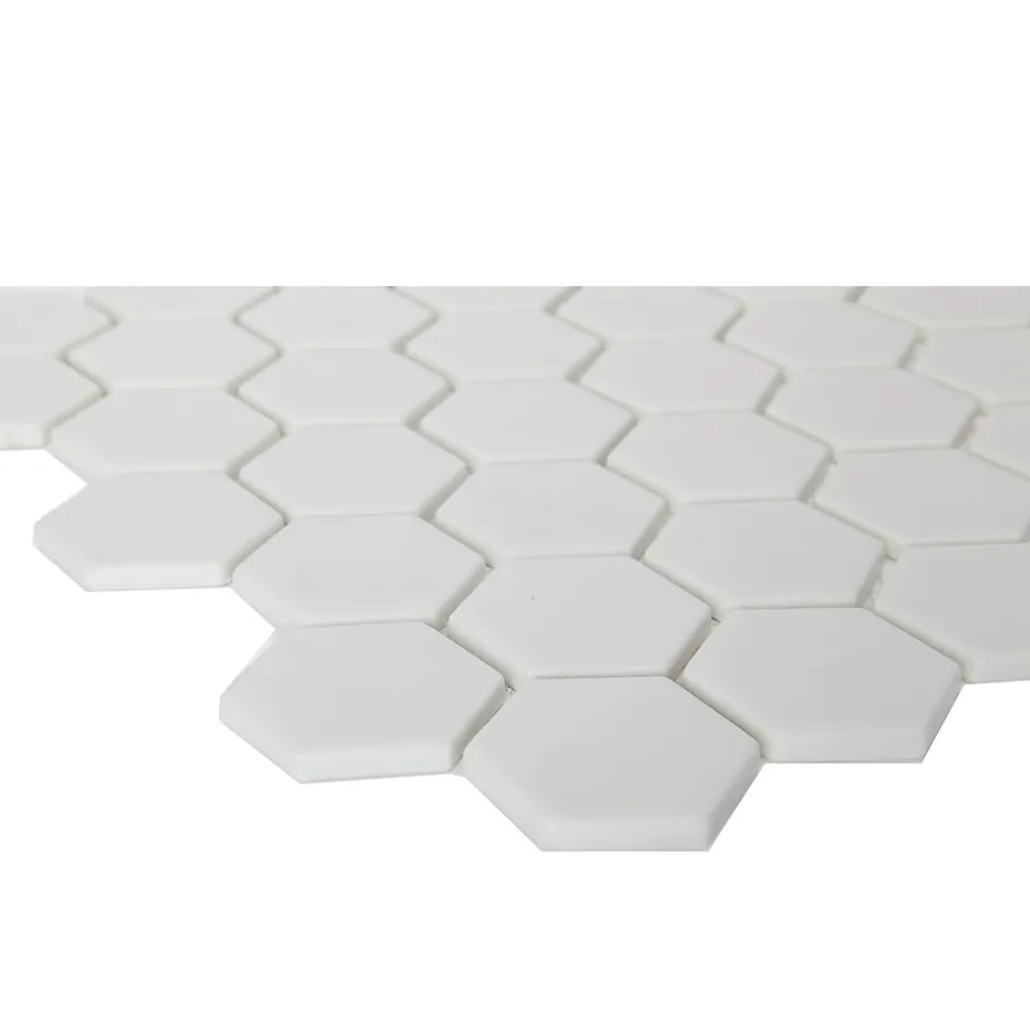 Mosaïque blanc 30x30cm Plain-GoodHome