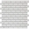 GoodHome Mosaïque blanc 30x30cm Trentie