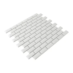 GoodHome Mosaïque blanc 30x30cm Trentie