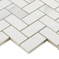 Mosaïque blanc 30x30cm Ultimate marble-GoodHome