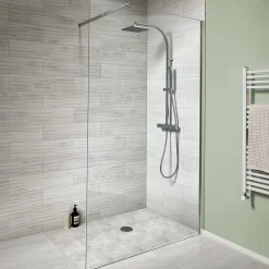 GoodHome Mosaïque blanc 30x30cm Wychwood