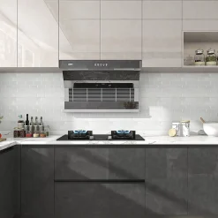 Mosaïque céramique blanc L. 29,3 x l. 28,8 cm-GoodHome Hot