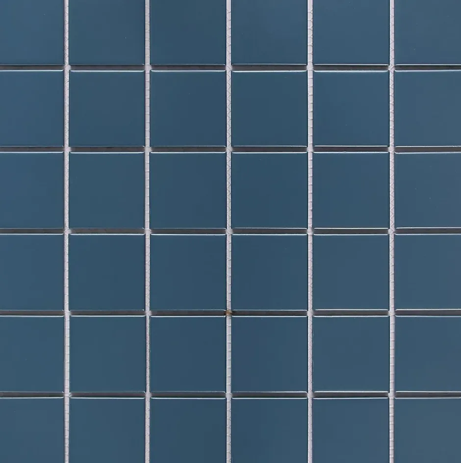 Mosaïque céramique Elko bleu L. 30,3 x l. 30,3 cm-GoodHome Online