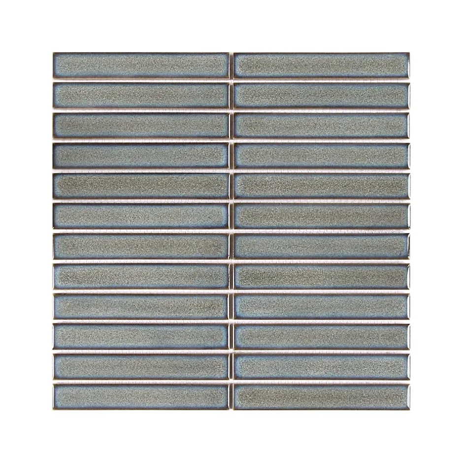 Mosaïque céramique gris L. 29,5 x l. 29,8 cm-GoodHome Hot