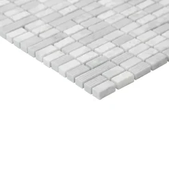 Mosaïque Crillo blanc 30 x 30 cm-GoodHome