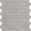 Mosaïque effet Béton Gris Brume 7,5x2,9 cm Brick 30,5x30,5x0,85 cm Mat Gravino - Mur intérieur (vendu par carton de 0,558 m²) - RO-Ro'Ma Carrelage Online