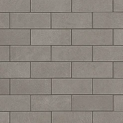 Mosaïque effet Béton Gris Ombre 7,5x2,9 cm Brick 30,5x30,5x0,85 cm Mat Gravino - Mur intérieur (vendu par carton de 0,558 m²) - RO-Ro'Ma Carrelage Sale