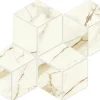 Mosaïque effet Marbre Blanc Calacatta Supreme Hexa Cube 35x30x0,9 cm Brillant Faventa - Mur intérieur (vendu par carton de 0,42 m²-Ro'Ma Carrelage
