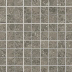 Mosaïque effet Marbre Gris Impérial 3,5x3,5 cm Quadra 30x30x0,9 cm Mat Orsiano - Sol et mur intérieur (vendu par carton de 0,9 m²)-Ro'Ma Carrelage Hot