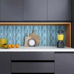 Mosaïque Effet Marbre Silk Bleu 30x28,5 cm Intérieur/Extérieur-Lux Mosaic Sale