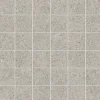 Ro'Ma Carrelage Mosaïque effet Pierre Calcaire Gris Galet 4,8x4,8 cm Quadra 30x30x0,9 cm Mat Domella - Sol et mur intérieur (vendu par carton de 0