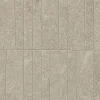 Mosaïque effet Pierre Calcaire Gris Ombre Stick 30x19,5x0,9 cm Mat Rocalta - Sol et mur intérieur (vendu par carton de 0,351 m²) --Ro'Ma Carrelage Hot