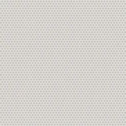 Mosaïque en céramique sur filet pour salle de bain ou cuisine 29.3cm x 31.7cm - Grey bubbles-Ilcom Best