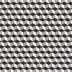 Ilcom Mosaïque en céramique sur filet pour salle de bain ou cuisine 25.5cm x 29.5cm - Kubrick