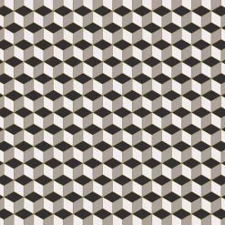 Ilcom Mosaïque en céramique sur filet pour salle de bain ou cuisine 25.5cm x 29.5cm - Kubrick