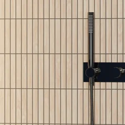 Mosaïque en céramique sur filet pour salle de bain ou cuisine 29.6cm x 30.0cm - Light wood piano-Ilcom Hot