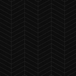 Mosaïque en céramique sur filet pour salle de bain ou cuisine 31.6cm x 21.5cm - Giant Black Chevron-Ilcom Best