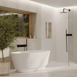 Mosaïque en céramique sur filet pour salle de bain ou cuisine 30cm x 30cm - Dolomiti-Ilcom Sale