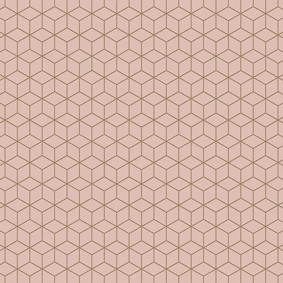 Mosaïque en gres sur maille pour salle de bain ou cuisine 26.5 cm x 30.5 cm - Pink diamond romb-Ilcom Best