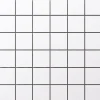 Mosaïque en gres sur maille pour salle de bain ou cuisine 30 cm x 30 cm - Big white cubes-Ilcom Hot