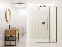 Mosaïque en gres sur maille pour salle de bain ou cuisine 30.5 cm x 26.5 cm - Milky way-Ilcom Sale