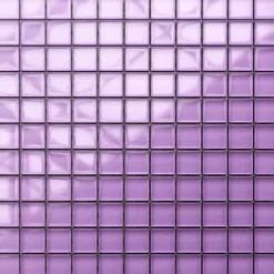 Ilcom Mosaïque en verre sur filet pour salle de bain ou cuisine 30 cm x 30 cm - Ver Sacrum