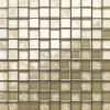 Mosaïque en verre sur filet pour salle de bain ou cuisine 30 cm x 30 cm - Golden sunshine-Ilcom New