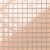 Ilcom Mosaïque en verre sur filet pour salle de bain ou cuisine 30 cm x 30 cm - Salmon